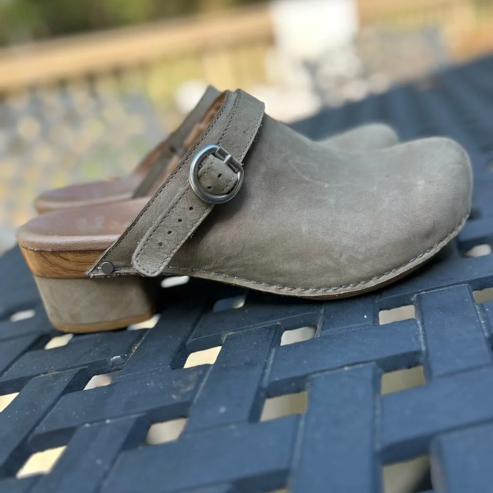 Dansko Baylor Mules Clogs with Buckle Detail for Women - Picture 3 of 12